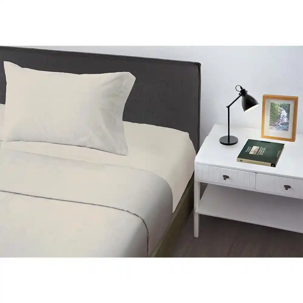 Whitecap Set Juego de Cama Estampado Gray Semi Doble