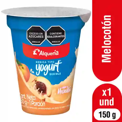 Alquería Bebida Láctea Fortikids Melocotón
