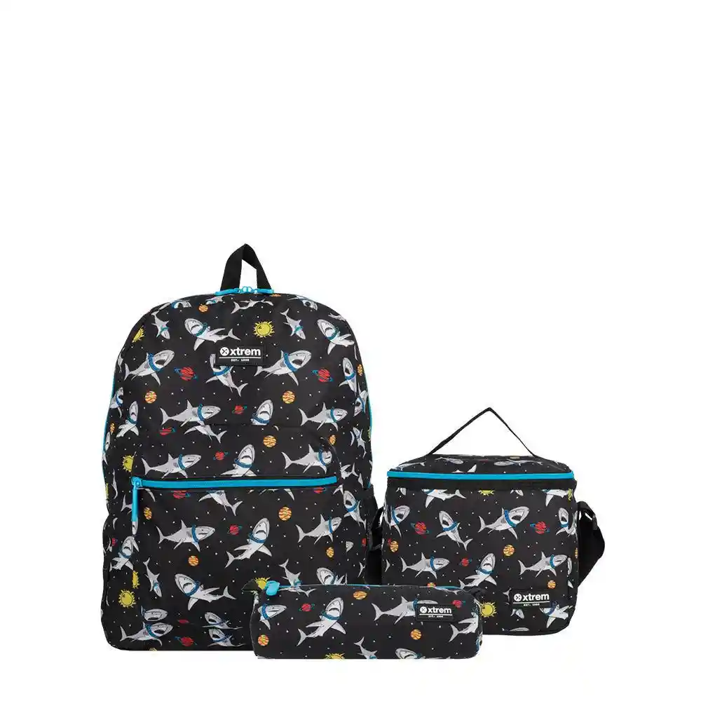 Set Morral Triple Pack 4xtblk Space Xtrem 151072a402