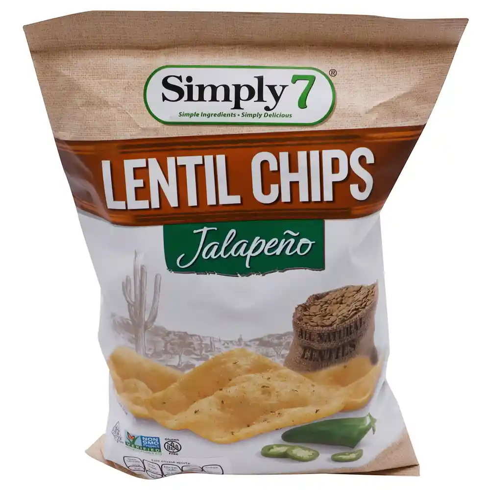 Simply 7 Chips De Lenteja Jalapeno