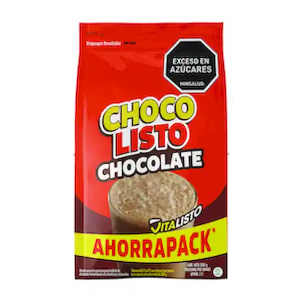 Chocolisto Bebida en Polvo de Chocolate