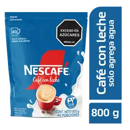 Café con Leche NESCAFÉ soluble x 800g