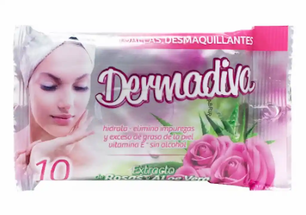 Dermaviva Toallitas Desmaquilladoras Aloe