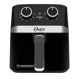 Freidora 4l Manual Oster Mecánica Negro Con Plateado 2204926