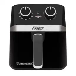 Freidora 4l Manual Oster Mecánica Negro Con Plateado 2204926