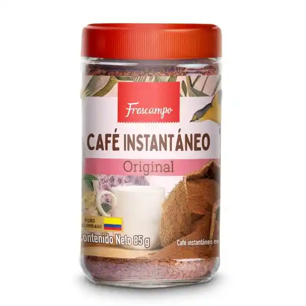 Frescampo Café Instantáneo Original Frasco