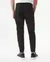 Pantalón Racing Sweat Masculino Negro Sombrio Talla 36 Chevignon