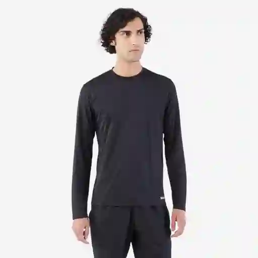 Camiseta Protección Solar Para Hombre Talla M Negro