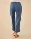 Pantalón Azul Bahía Oscuro Talla 8 631G014 Esprit