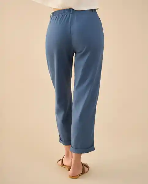 Pantalón Azul Bahía Oscuro Talla 8 631G014 Esprit