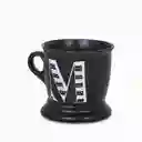 Ambiente Gourmet Mug con Letra M Negro