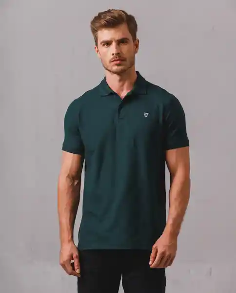 Camiseta Hombre Verde Talla S 194906E Rifle