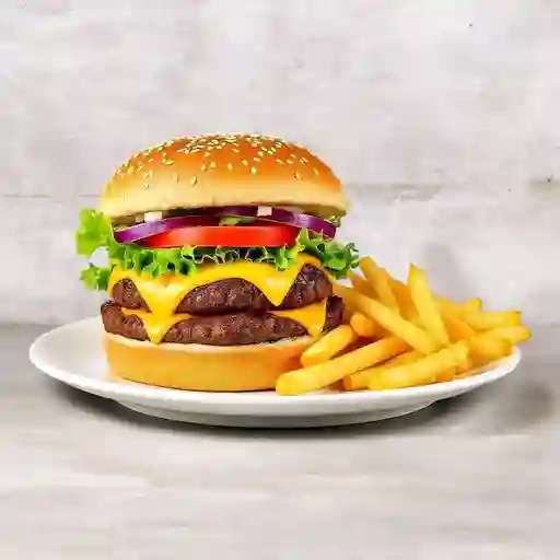 Hamburguesa sencilla