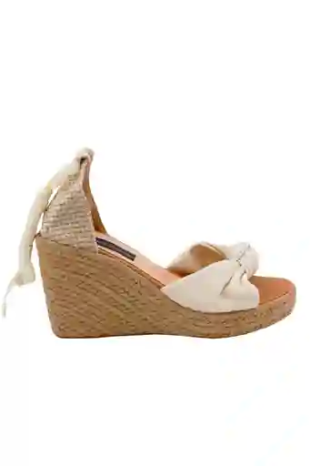 Spadrilla Plataforma Beige Inner