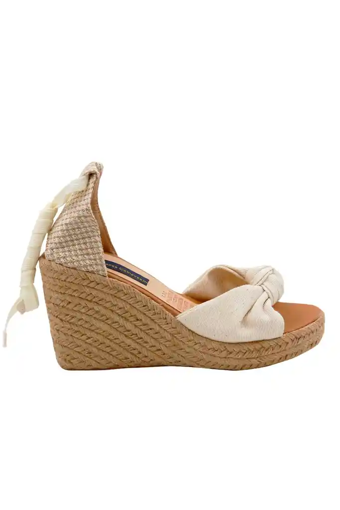 Spadrilla Plataforma Beige Inner