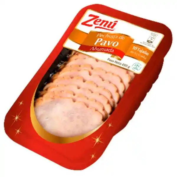 Zenú Pechuga de Pavo Ahumado Tajado