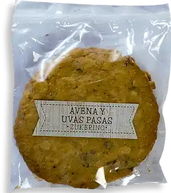 Zukerino Galleta De Avena Y Uvas Pasas