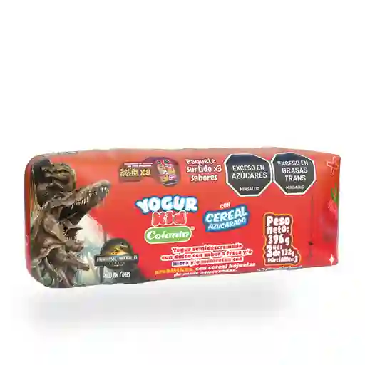 Colanta Yogur Kids Sabores Surtidos con Cereal Azucarado