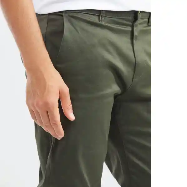 Pantalon Rocket Colors Verde Pino Oscuro Talla 28 Hombre Chevignon