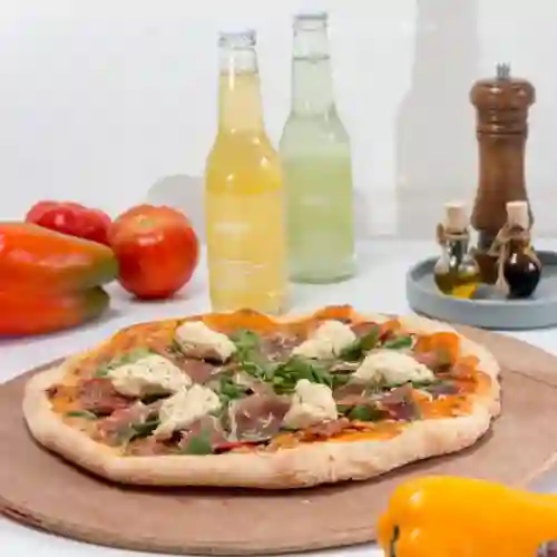 Pizza Mediana Santorini