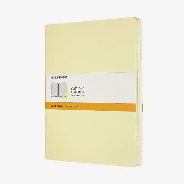 Inkanta Libreta Cahier Rayas Amarillo XL