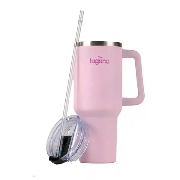 Lugano Vaso Blizzard Rosa Acero Inoxidable 1200 mL Bv066-Qf18