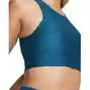 Under Armour Top Infinity Pintuck Mid Mujer Azul XS 1376883-426