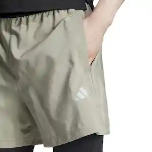 Adidas Short Gym+ Wv Para Hombre Gris Talla L Ref: IR8598
