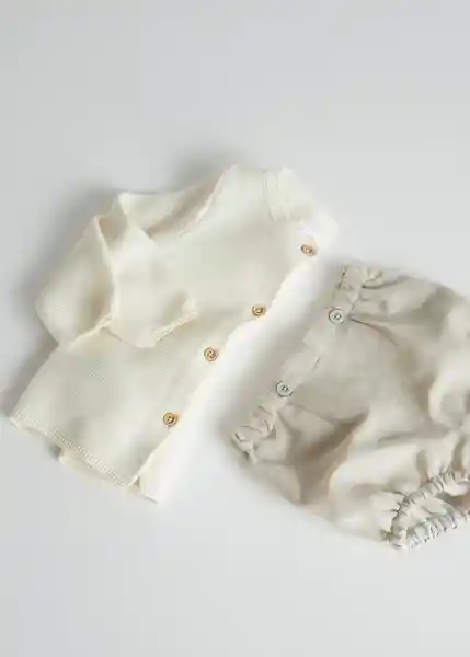 Short Doddy4 Crudo Talla 63 Niños Mango