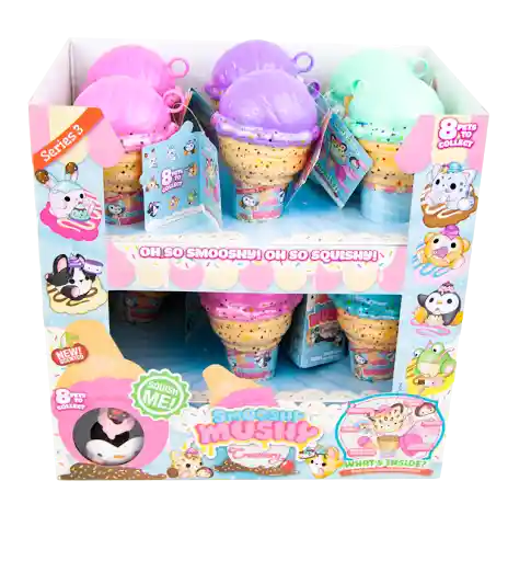 Boing Toys Smooshy Mushy Mascotas Cremosa 1 U