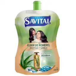 Shampoo Savital Elixir de Romero Biotina y Sabila