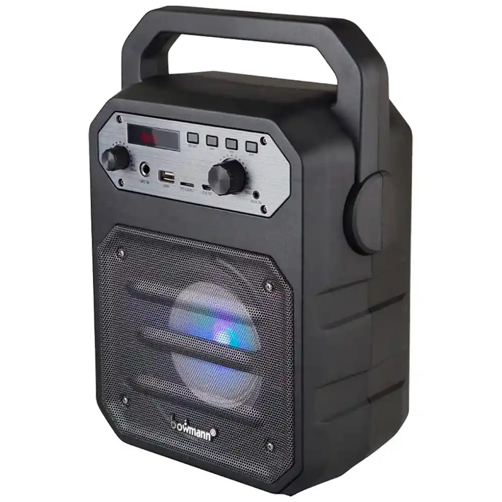 Parlante Bluetooth Karaoke 250k Bowmann