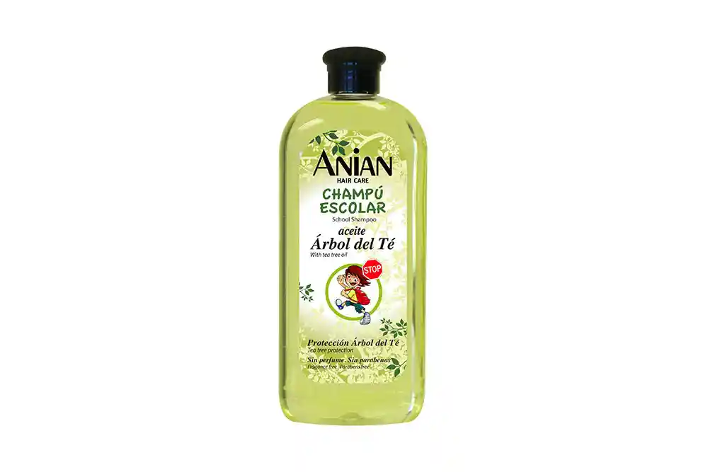 Anian Champú Escolar con Aceite de Árbol de Té