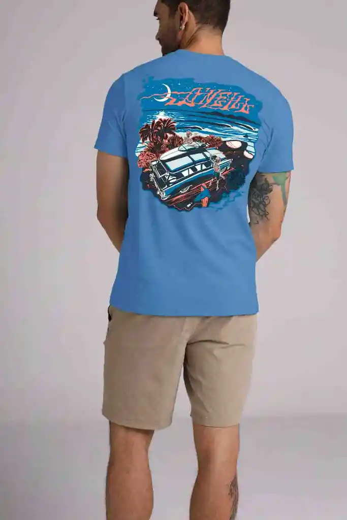 Camiseta Manga Corta Modern Fit High Point Artist Series Hombre