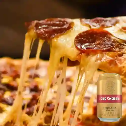 Combo Pepperoni + Club col. Dorada Lta 330ml