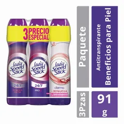 Lady Speed Stick Desodorante de Mujer en Aerosol