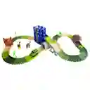 Dinosaur Tracks Pista Flexible