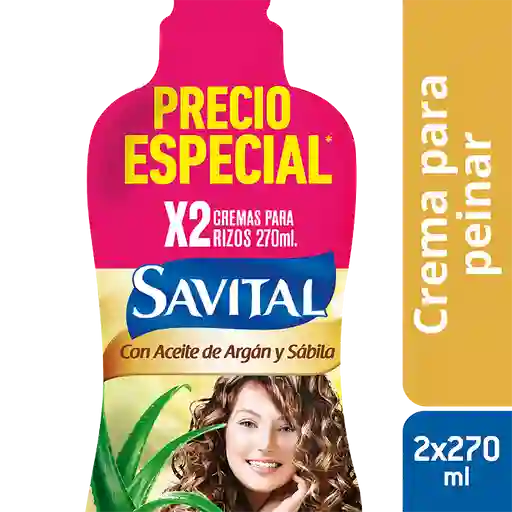 Savital 2 Cremas Para Peinar