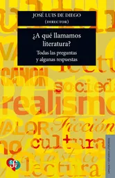 ¿a Qué Llamamos Literatura?