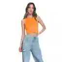 Top Libra Naranja Talla L