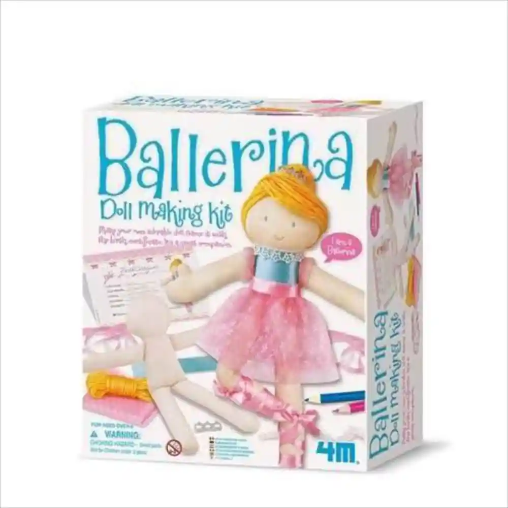 4M Set Didáctico Crea tu Propia Muñeca Bailarina