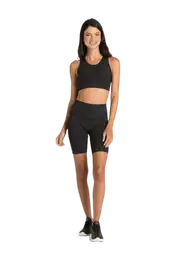 Everlast Short Ciclista Para Dama Negro Talla L