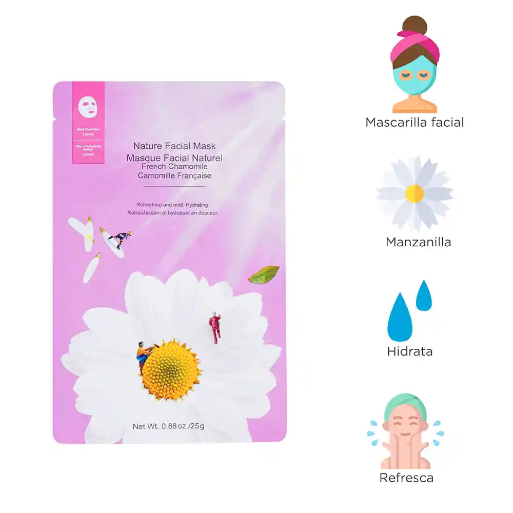 Miniso Mascarilla Hidratante de Manzanilla Francesa