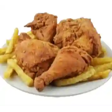 Medio Pollo Apanado