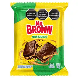Mr. Brown Brownie Con Centro de Arequipe