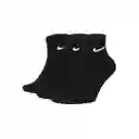U Nk Everyday Cush Ankle 3pr Talla M Accesorios Negro Para Hombre Marca Nike Ref: Sx7667-010