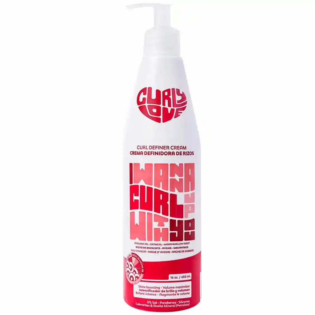 Curly Crema Para Rizos Love 453 Gr