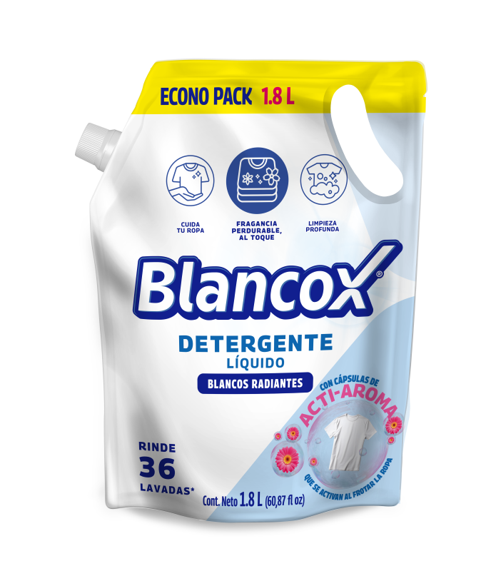 Blancox Detergente Líquido para Ropa Blanca 1.8 l