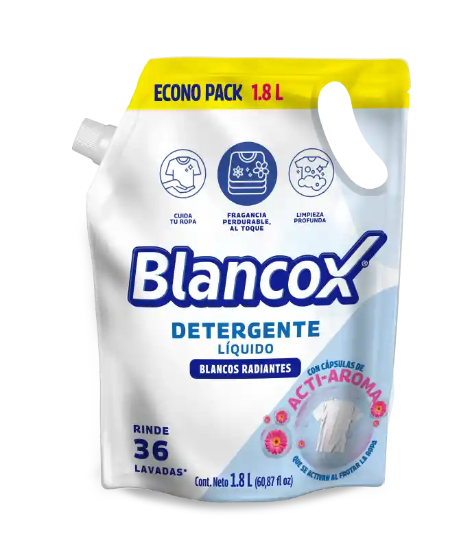 Blancox Detergente Líquido para Ropa Blanca