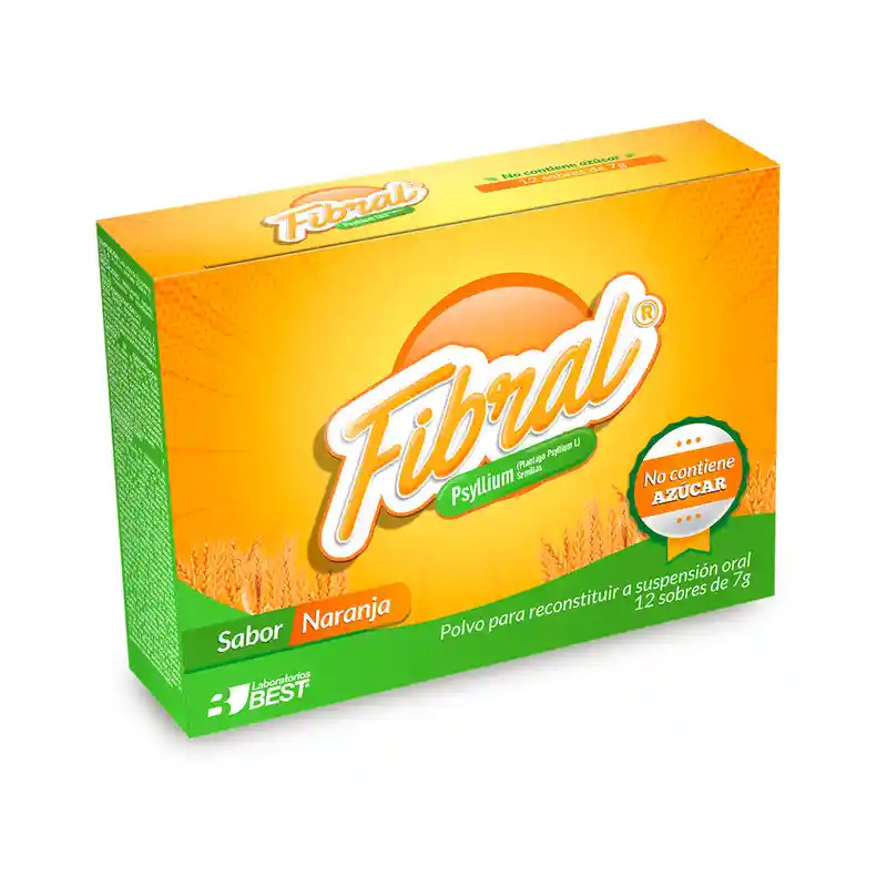 Fibral Naranja Polv Susp Cj X 12 Sob